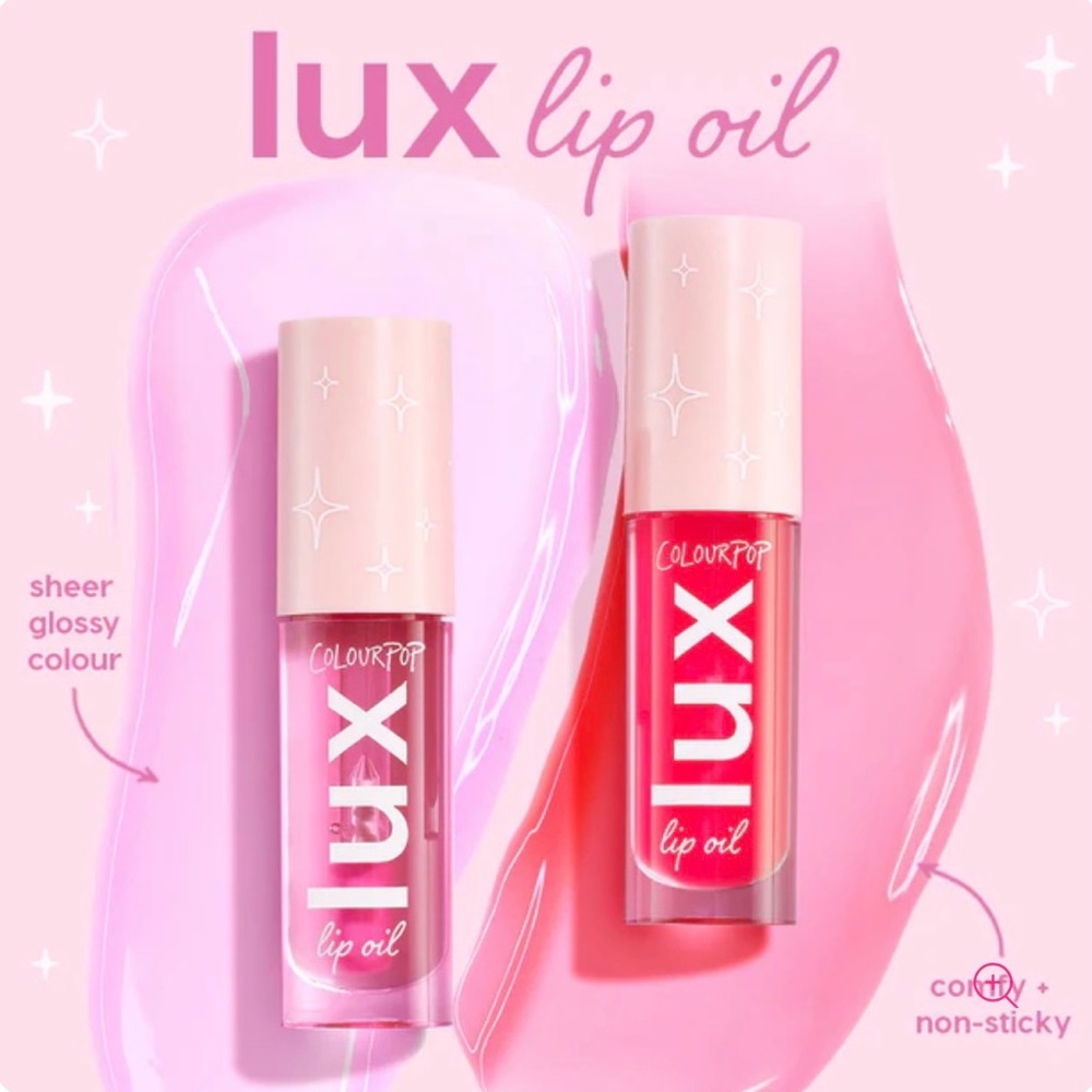 🌟HP 🌟Coloupop Lux lip oil. Shade: Skinny Dip. NWT. - Picture 3 of 6